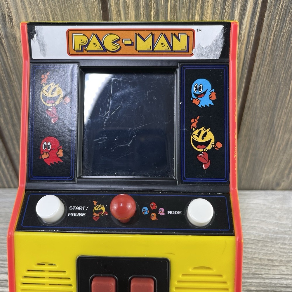 Pac-Man Retro Mini Arcade Machine Bandai Namco 2019 Tested Working - Picture 5 of 16